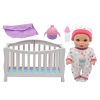 Baby Maziuna - Little Darlings Doll In Crib