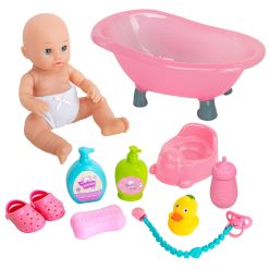 Baby Amoura - Hayati Bathing Doll w/ Accessories 14-inch
