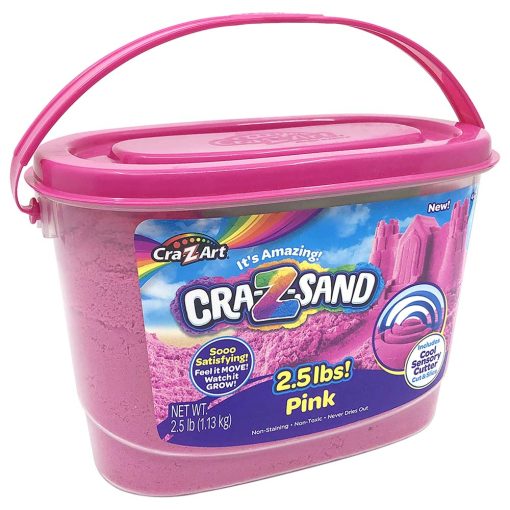 Cra-Z-Art - Cra-Z-Sand Passion Pink Modeling Sand w/ Accessories