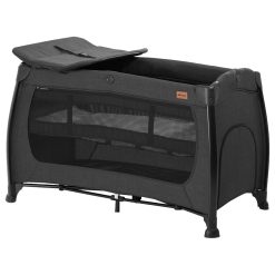 Hauck - Play N Relax Center Travel Cots - Black