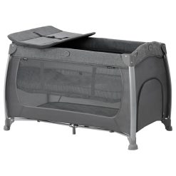 Hauck - Play N Relax Center Travel Cots - Charcoal