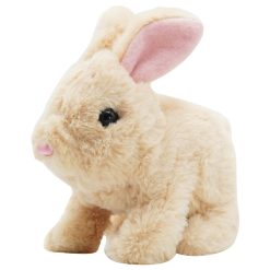 PUGS AT PLAY - Cookie Jumping Rabbit Plush Toy - Beige