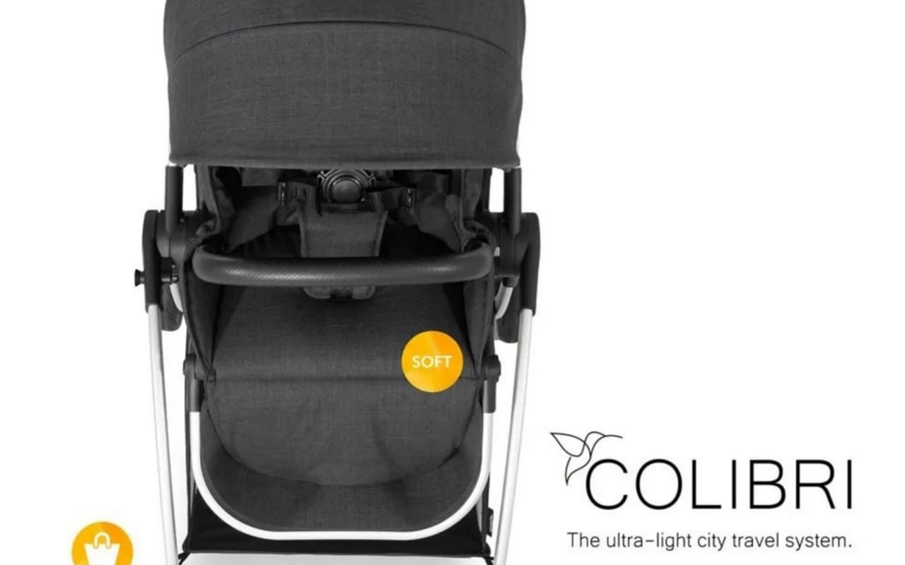 Hauck - Standard Stroller Colibri - Black - Toys 4 You