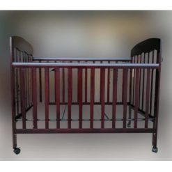 Wooden Convertable Baby Bed – BL404 BROWN
