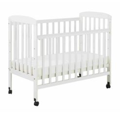 Wooden Convertable Baby Bed Crib - C3-F003- White