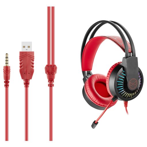 Volkano - Marvel Spiderman Wired RGB Gaming Headphone w/ Microphone