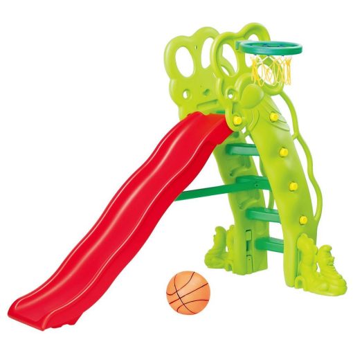 Ching Ching - High Pea-Shaped Slide - Green