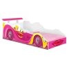 Wooden Toddler Car Bed 120x60 - Pink
