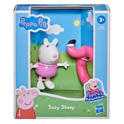 Peppa Pig Suzy Sheep With Flamingo Swim Ring New