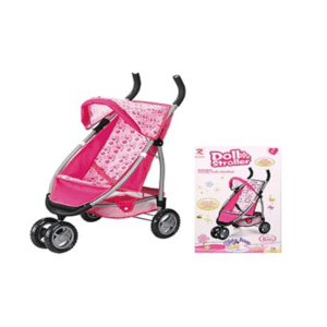 LX 3 Wheel Doll Stroller For Kids