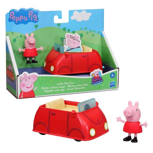Peppa’s Adventures Vehicles Little Red Car Toy With Figure