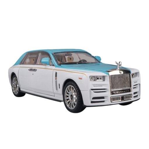 Alloy Die – Cast Mini Car Rolls-Royce Phantom Mansory - Blue