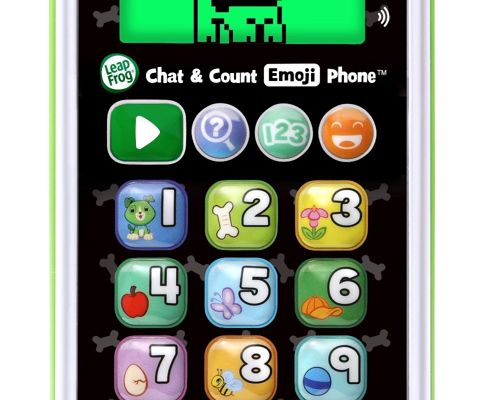 Baby Phone LeapFrog Chat Count Emoji Phone Purple Learning Toy