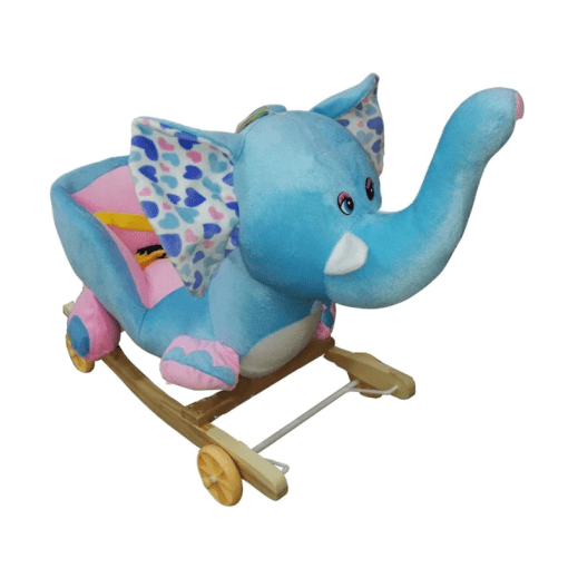 Little Angel - Baby Toy Ride-On Rocking Elephant Pink