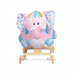 Little Angel – Baby Toy Ride-On Rocking Elephant - PINK