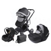 Burbay - Deluxe 3 in1 Landscape Travel System And Easy Folding Stroller
