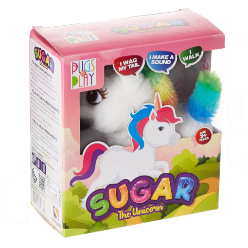 Pugs at Play - Sugar Unicorn Cream