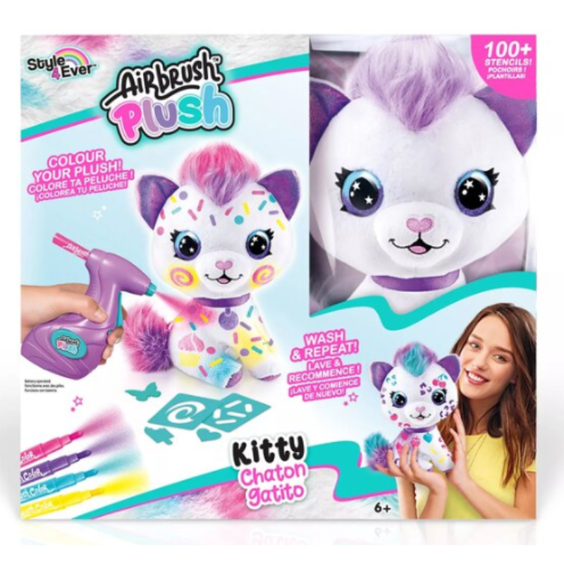 Airbrush Plush - Kitty