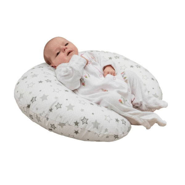 Kinder Valley - Donut Baby Pillow - Silver Star - Image 2