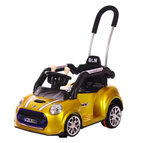 Kids Ride On – Pushing Car 6V Swing With Handle - Gols