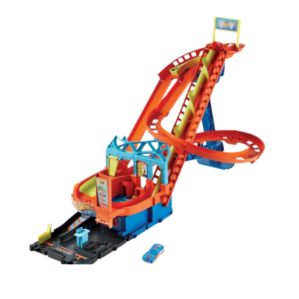 Hot Wheels City Roller Coaster Rally