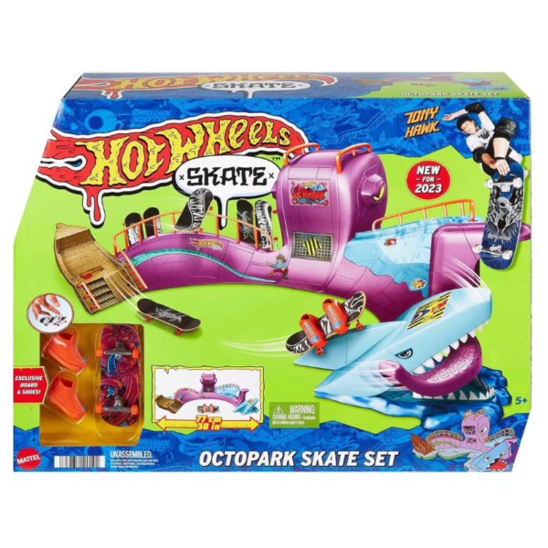 Mattel Games - Hot Wheels Skate Octopus Skatepark Set