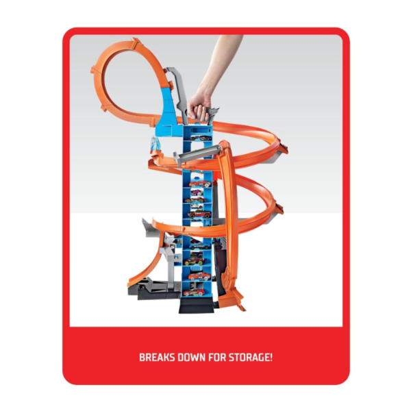 Hot Wheels Sky Crash Tower Trackset - Image 3
