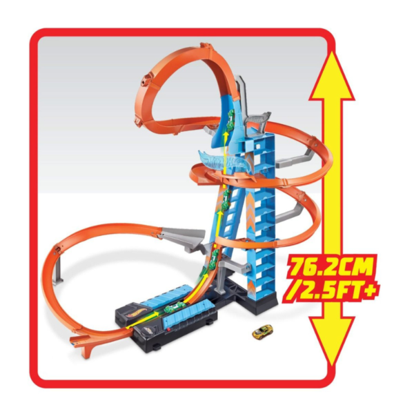 Hot Wheels Sky Crash Tower Trackset - Image 2