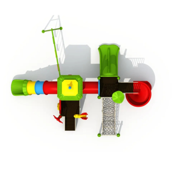 Kids Forest Playground Swing And Slide For Preschool - Image 3