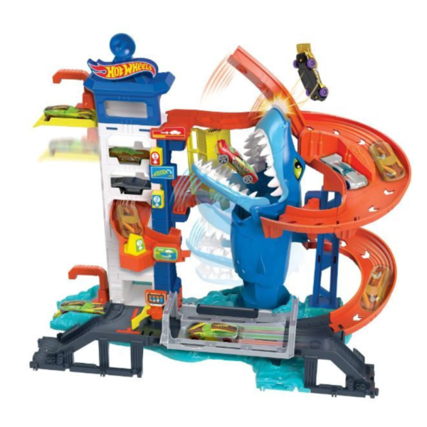Hot Wheels Attacking Shark Escape Trackset - Image 3