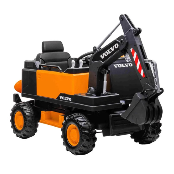 Volvo - Xc90 Excavator Kids Rideon Car - Orange - Image 3