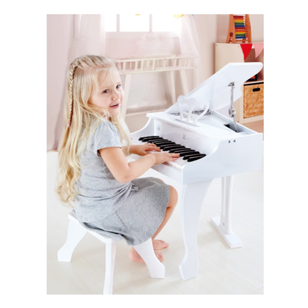 Wooden Kids Piano Hape Preschool Music E0338 - Image 4