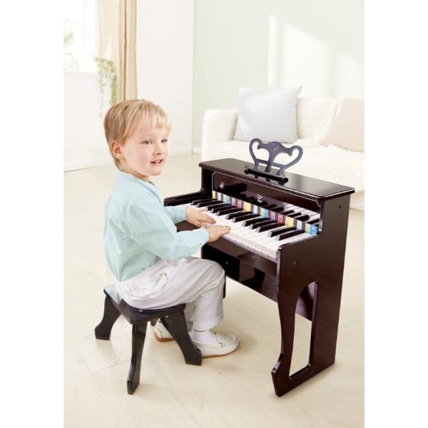 HAPE Learn With Lights Electric Piano With Stool - Image 3