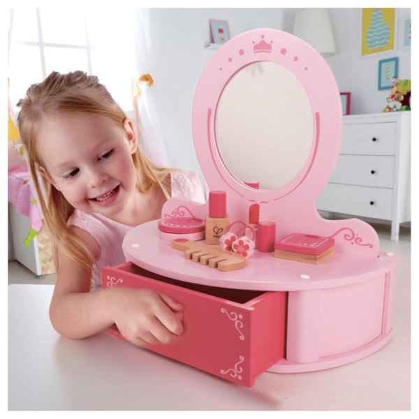 Hape - Makeup Desk Makeup Accessories Pretend To Play - Image 3
