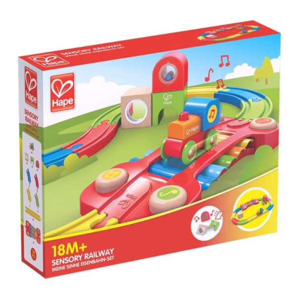 Hape - Rainbow Puzzle Railway - Image 4
