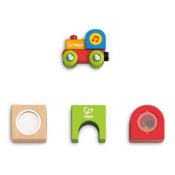 Hape - Rainbow Puzzle Railway - Image 3