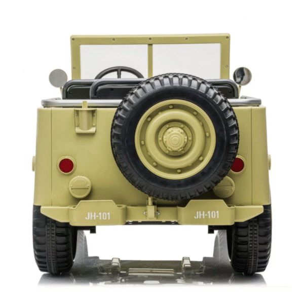 Military Willy Jeep 2 Seater Electric Kids Ride On Cars with RC - Image 5