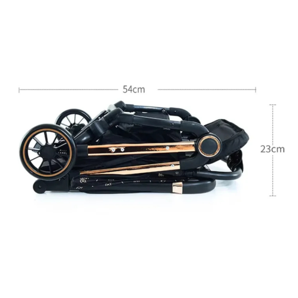 Burbuy - Baby Stroller Lightweight Adjustable X6 - Image 5