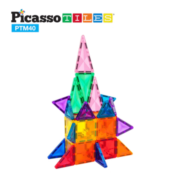 Picasso Tiles - Mini Diamond Tile Series Set - 40pcs - Image 4