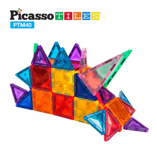 Picasso Tiles - Mini Diamond Tile Series Set - 40pcs - Image 3