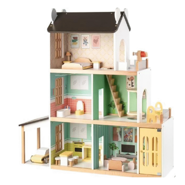 Dreamy Dollhouse Blends Modern Design With Cozy Charm