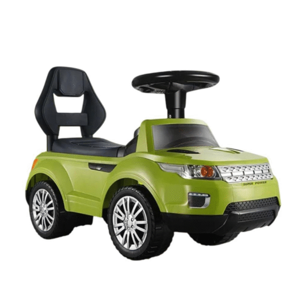 Deluxe Mega Car 3-in-1 Activity Ride-On - Green