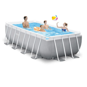 Intex Prism Frame Rectangular Pool – 4.00m × 2.00m × 1.00m Above Ground Pool