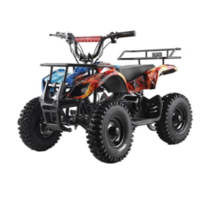 Kids ATV Quad Bike – 4 Wheel Off-Road Ride-On Orange