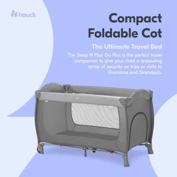 Hauck Sleep N Play Go Plus 4-Part Travel Cot - Image 4