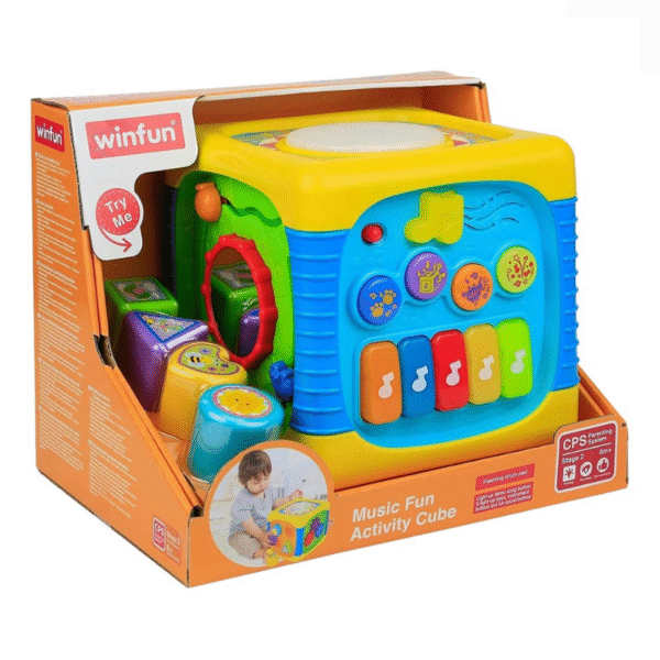 Winfun - Music Fun Activity Cube