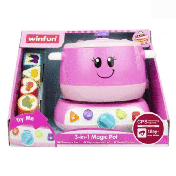 Winfun - 3-In-1 Magic Pot - Pink - Image 5