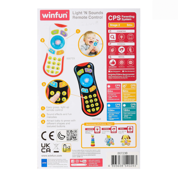 Winfun - Light & Sounds Remote Learning Toy - Image 3