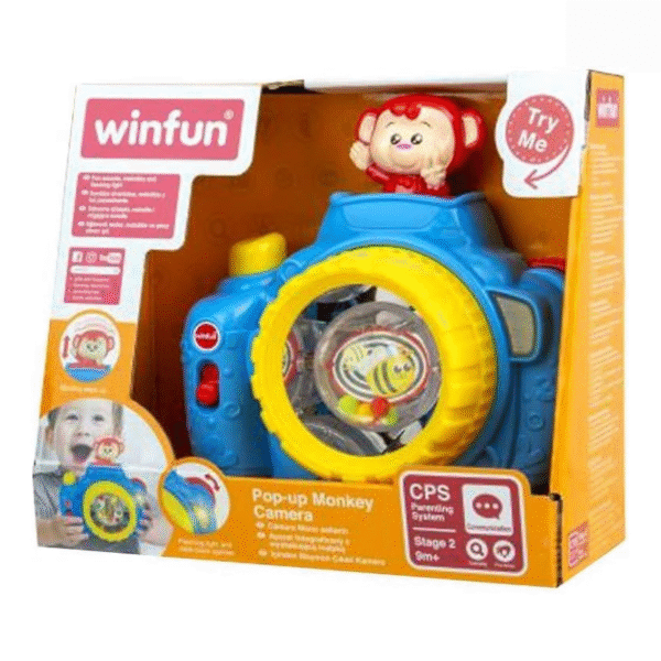 WinFun Camera with a photo monkey