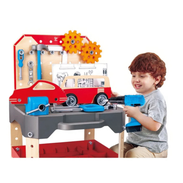 Hape - Vehicle Service & Repair Tools Workbench - Image 3